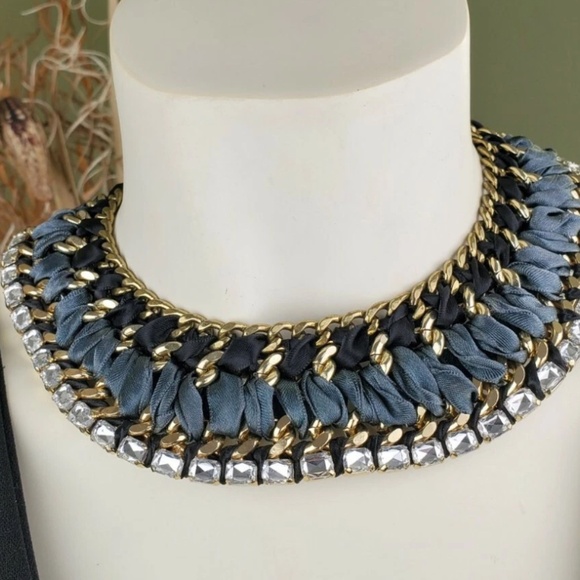 Stella and dot vintage 2012 tempest bib necklace - Picture 1 of 7